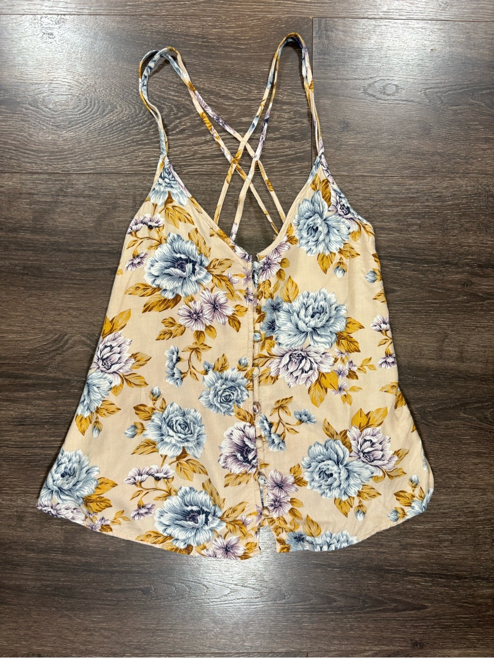 American Eagle Floral Tank Top